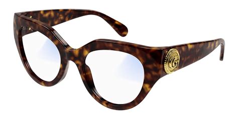 gucci blue eyeglasses|gucci blue light blocking glasses.